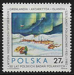 Znaczek Pocztowy. 2684 czysty** 50 lat badań polarnych