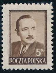 0472 ząbkowanie 10¾ czysty** Bolesław Bierut