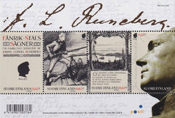Finlandia Mi.1686-1689 Blok 32 czyste**