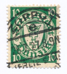 WMG 188 bz kasowany Herb Gdańska w owalu