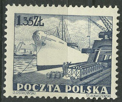 0670 a papier biały średni gładki guma biała czysty** Dzień Floty Handlowej