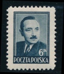 0473 ząbkowanie 11 czysty** Bolesław Bierut