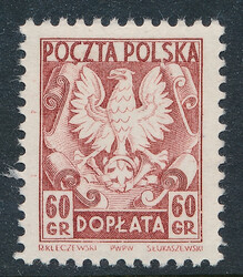 D132 b papier średni ząbkowanie 11¼:11¾ czysty**