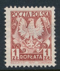 D134 c papier średni ząbkowanie 11¼:11¾ czysty**