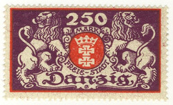 WMG 120 czysty** Wydanie obiegowe. Herb Gdańska