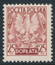 D141 b papier średni guma bezbarwna ząbkowanie 12:12½ czysty**