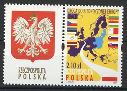 3955 przywieszka z lewej strony czysty** Droga do zjednoczonej Europy