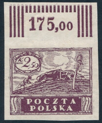 0083 A bx ciemnobrązowofioletowy czysty** Wydanie w walucie koronowej 415/25