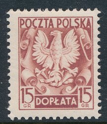 D139 b papier średni guma bezbarwna ząbkowanie 12:12½ czysty**