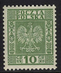 252 W.II.P czysty** Wydanie obiegowe - godło państwowe