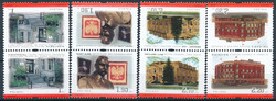 3742-3745 parki tete-beche ( typ II ) czyste** Polonica