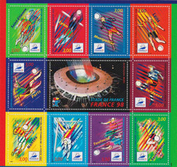 Francja Mi.3154-3157,3218-3221,3270-3271 blok 17 czysty**