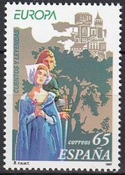 Hiszpania 3323 czyste** Europa Cept