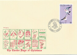 Christmas Island Mi.0087 koperta okolicznościowa