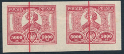 0166 Próba karminowoczerwona parka czyste 450 rocznica urodzin M.Kopernika 478/25