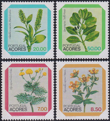 Portugalia Azory Mi.0345-348 czysty**