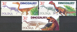 5109-5111 czyste** Dinozaury