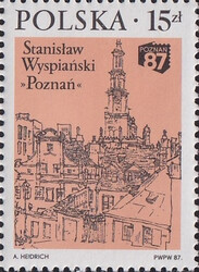 2957 czysty** XV Ogólnopolska Wystawa Filatelistyczna "Poznań '87"
