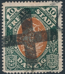 WMG 056 b kasowany stempel korkowy