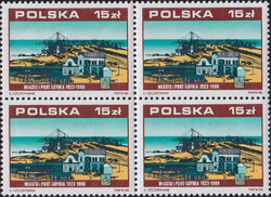 3033 w czwórce czysty** 70. rocznica odzyskania niepodległości Polski (VI) - port Gdynia