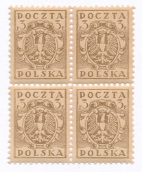 0085 B bx jasnobrązowy czwórka czysta** Wydanie w walucie markowej 