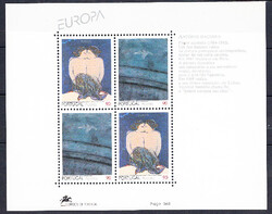 Portugalia Azory Mi.0434-435 blok 13 czyste** Europa Cept