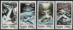 3231-3234 czyste** Wodospady polskie