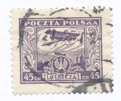 0224 kasowany Wydanie na przesyłki lotnicze