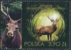 5312 na marginesie jeleń czysty** 100-lecie Polskiego Związku Łowieckiego