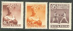 0664-666 czyste** Mistrzostwa Europy w boksie w Warszawie