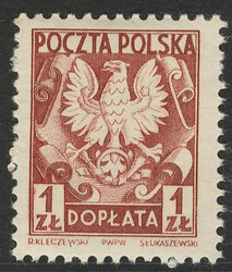D134 a papier średni guma bezbarwna ząbkowanie 12:12½ czysty**