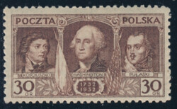 0250 czysty** 200 rocznica urodzin Jerzego Waszyngtona