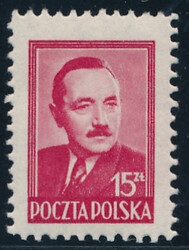 0475 ząbkowanie 11 czysty** Bolesław Bierut
