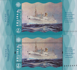 5407 Nowodruki A+B numerator 0003443 czysty** Polskie transatlantyki