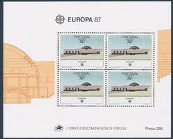 Portugalia Azory Mi.0383 blok 8 czyste** Europa Cept