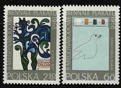 1697-1698 czyste** II Międzynarodowe Biennale Plakatu