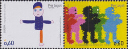 Portugalia Azory Mi.0517-518 parka z bloku czyste**