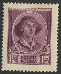 0560 b papier biały średni gładki guma żółtawa czysty** I Kongres Kultury Polskiej