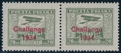 0268 różne położenie rysunku znaczka parka czyste**