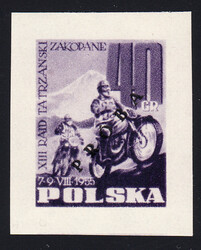 786 Nowodruk z nadrukiem Próba P3 czysta** XII Rajd Tatrzański