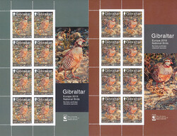 Gibraltar 1896-1897 Arkusiki czyste** Europa Cept