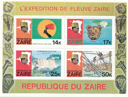 Zaire Mi.0593-596 Blok 24 czysty**