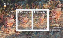 Gibraltar 1896-1897 Blok 138 czysty** Europa Cept