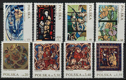 1955-1962 czyste** Witraże polskie