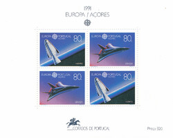 Portugalia Azory Mi.0415-416 blok 12 czyste** Europa Cept