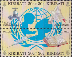 Kiribati Mi.0732-735 czwórka czysta**