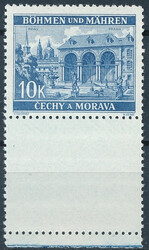 Protektorat Czech i Moraw Mi.060 pustopole pod znaczkiem czyste**