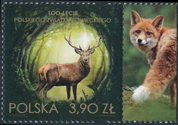 5312 na marginesie lis czysty** 100-lecie Polskiego Związku Łowieckiego
