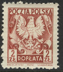 D135 a papier średni ząbkowanie 12:12½ czysty**