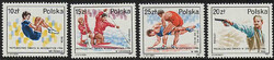 Znaczki Pocztowe. 2970-2973 czyste** Sportowe sukcesy Polaków